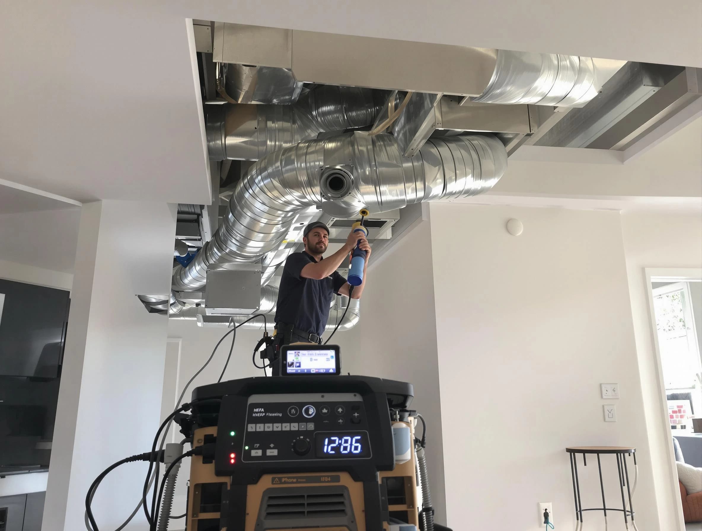 Advanced pure air duct cleaning by Four Square Mile Air Duct Cleaning in Four Square Mile