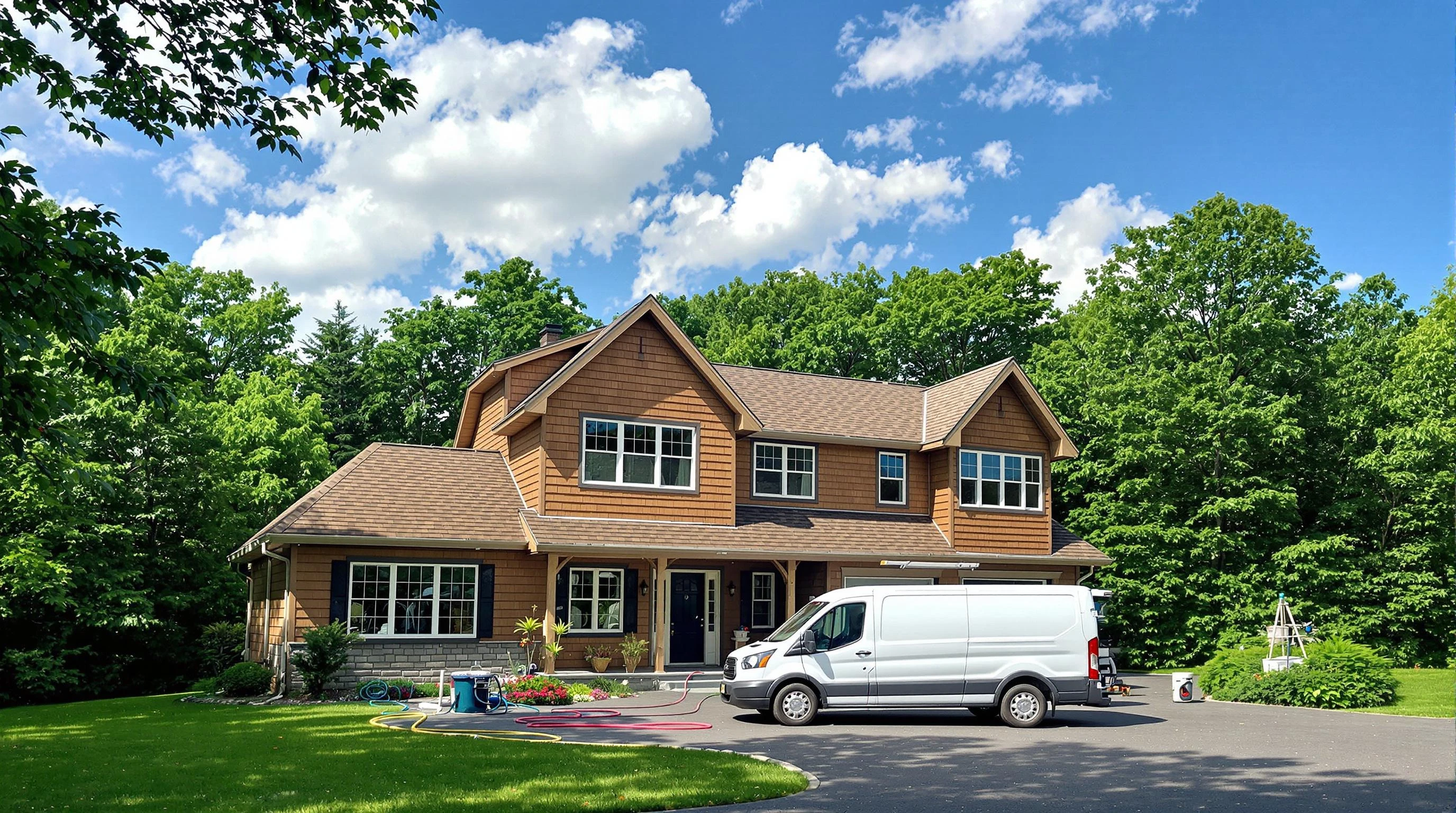 Four Square Mile Air Duct Cleaning air duct cleaning crew working in Aurora, CO
