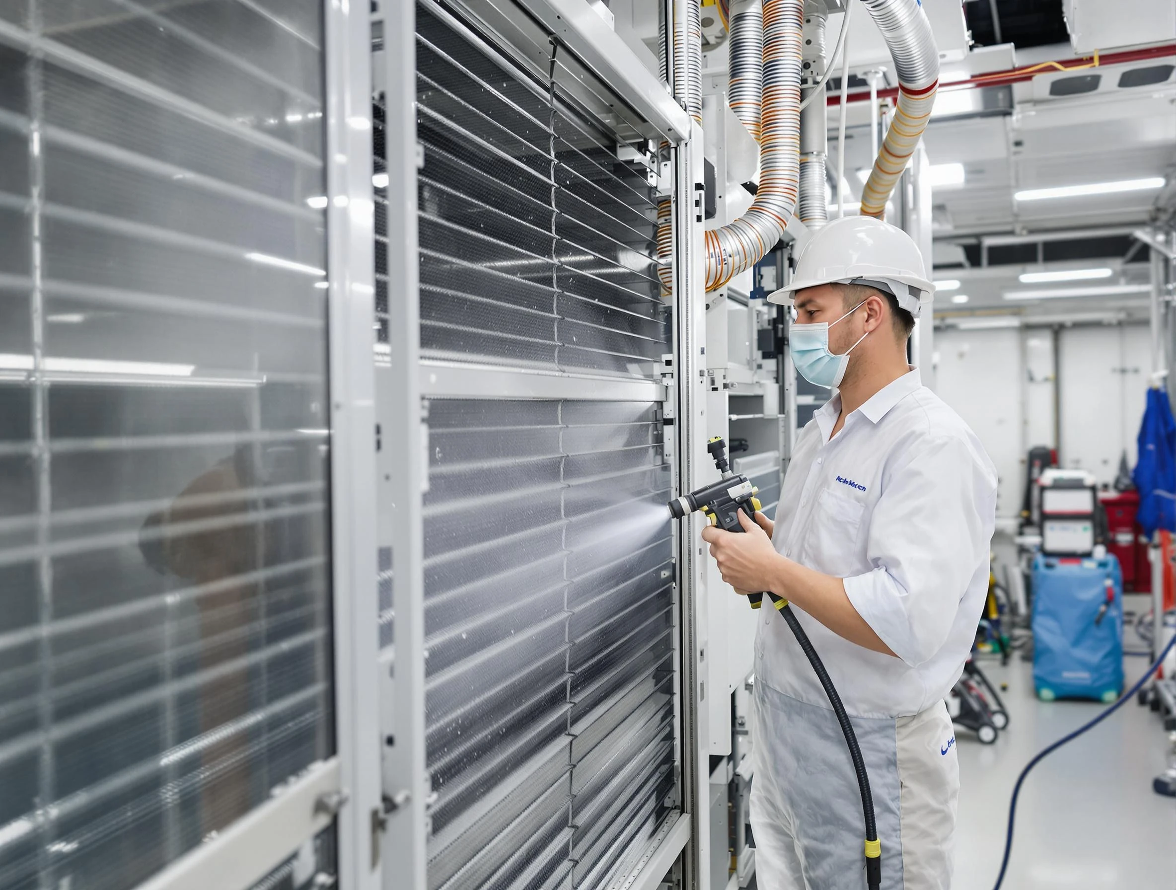 Professional AC coil cleaning by Four Square Mile Air Duct Cleaning in Four Square Mile