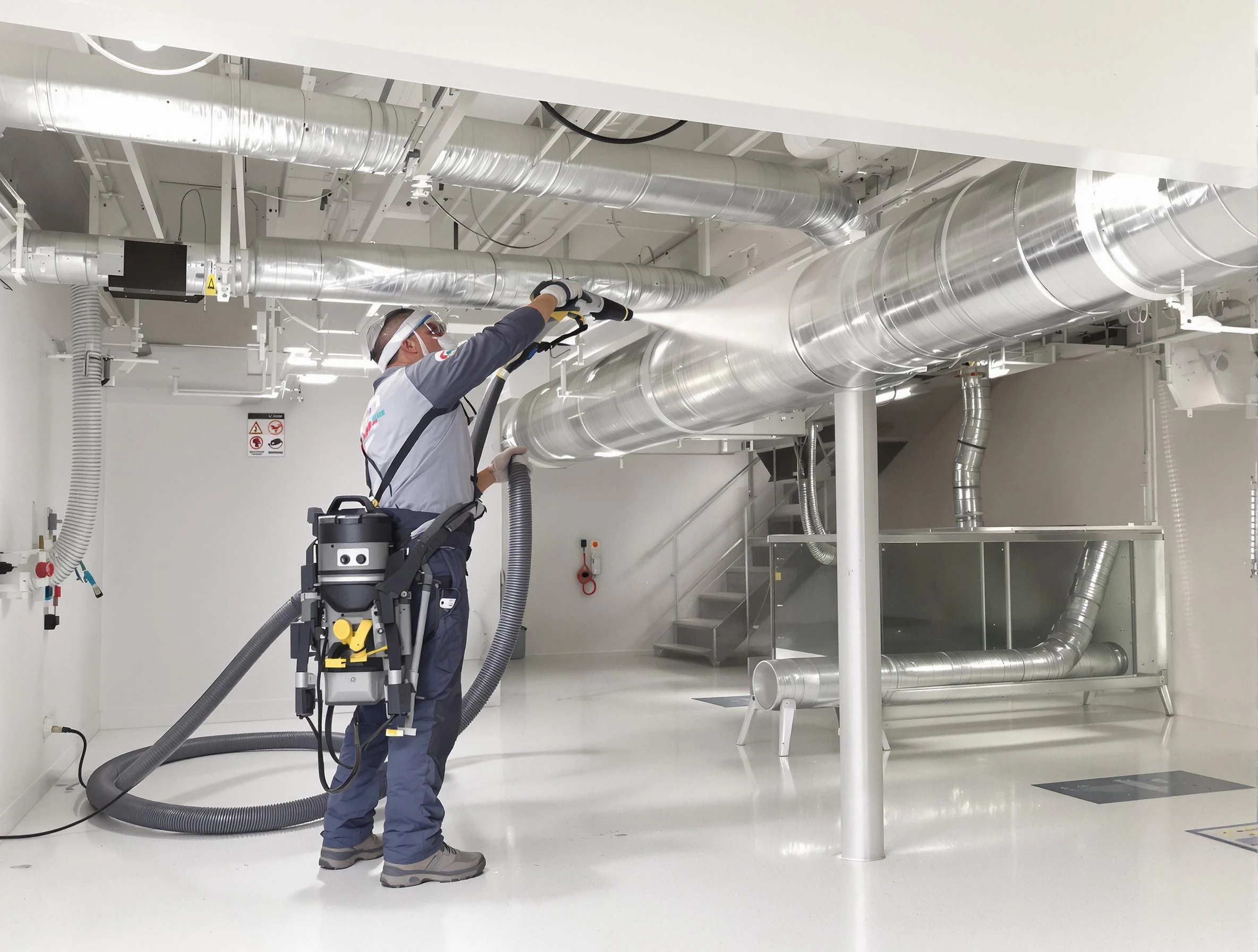 Professional central duct cleaning by Four Square Mile Air Duct Cleaning in Four Square Mile