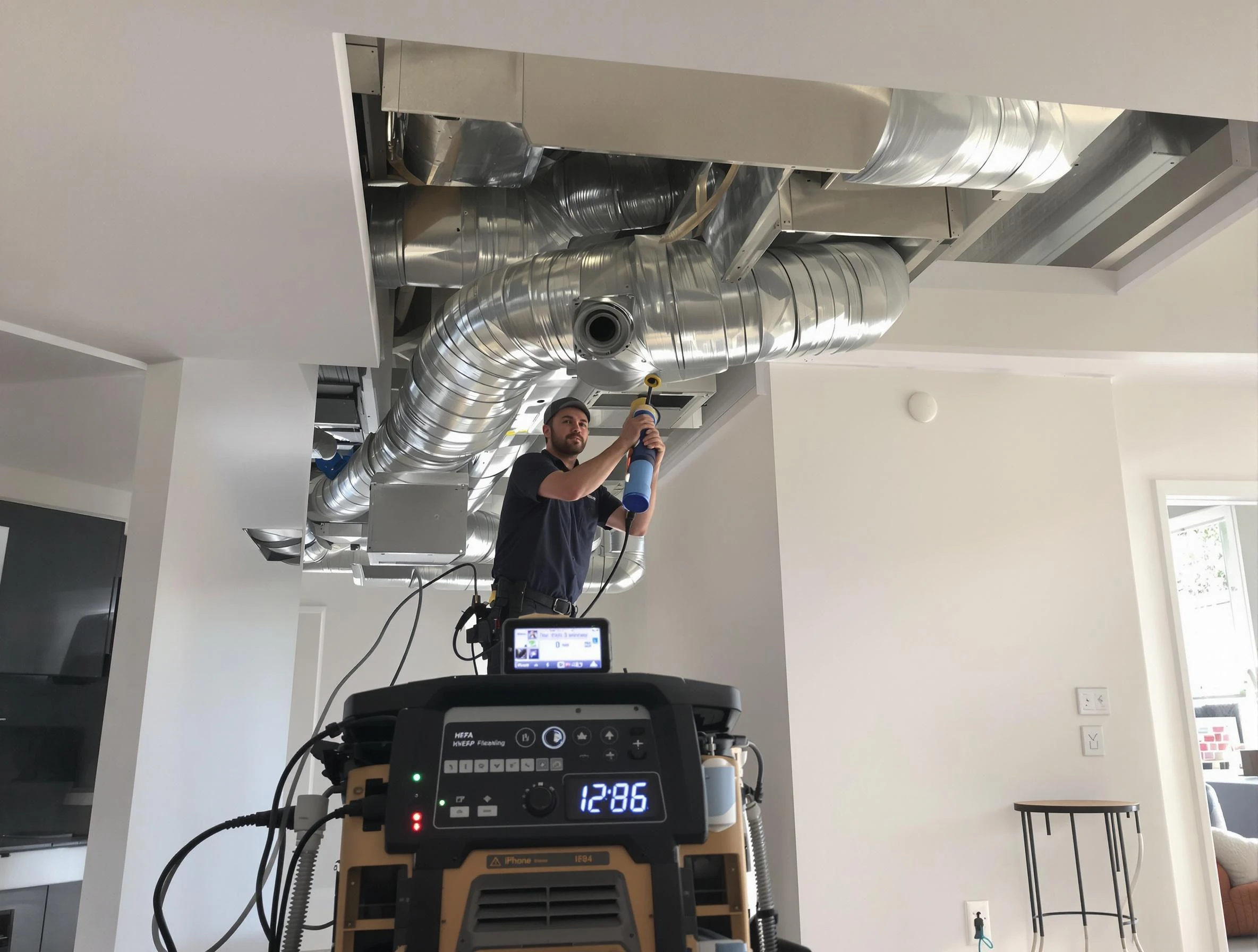 Advanced pure air duct cleaning by Four Square Mile Air Duct Cleaning in Four Square Mile